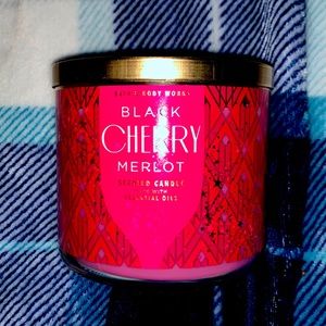 Bath and Body Works Black Cherry Merlot 3-Wick Candle